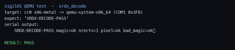SRDX decode path